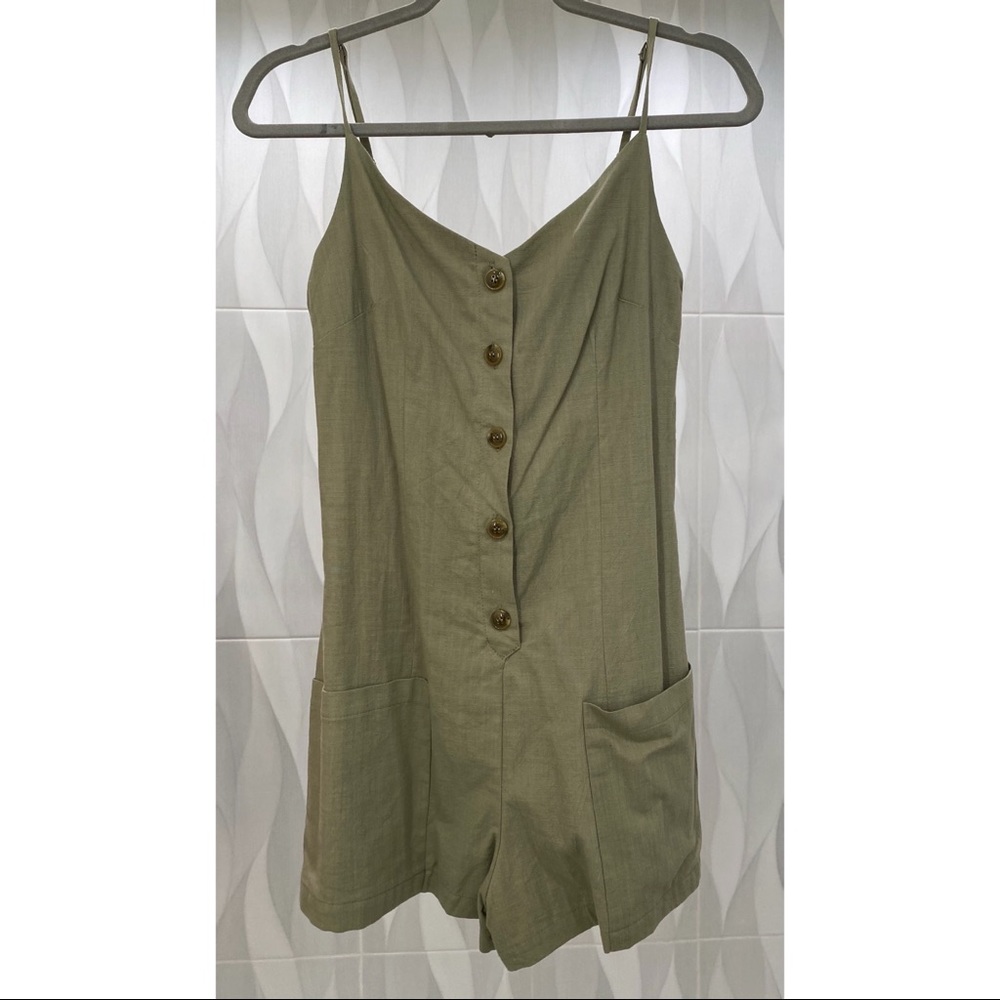 Linen romper